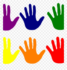 Handprint Clipart Hands Various Colors Clip Art At Clipart Colorful Hand Prints Png Download 187439 Is A Creati Clip Art Free Clip Art Hand Print Images