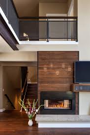 Luxurious Multi Level House With Elevator And Custom Dog Wash Room Freshome Com Fireplace Design Modern House Design Home Fireplace