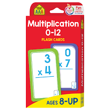 I simply throw a set into my bag or in the car, in the event that we are stuck. Multiplication Flash Cards 0 12 Help Develop A Solid Math Foundation School Zone