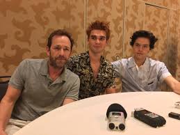 Apparently cole sprouse and k.j. Luke Perry Cole Sprouse And Kj Apa Image 6041850 On Favim Com