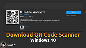 Qr Code Scanner For Windows 10 Camera And Image Scan Youtube