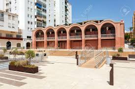 San pedro alcántara lies on the main costa del sol coastal road the n340/a7 as well as the toll motorway the ap7, 10 km west of marbella in. Market Square In The City Of San Pedro De Alcantara Malaga Province Andalusia Spain Stock Photo Picture And Royalty Free Image Image 82086211