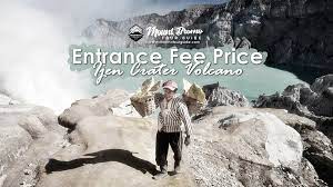 Harga tiket masuk wisata kampung korea kadu engang pandeglang banten. Entrance Fee Price Ijen Crater Volcano 2020 Update Bromo Tour Package