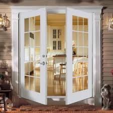 Reliabilt 5 Reliabilt French Patio Door Wind Code Approved Steel 15 Lite Insulated Glass White O French Doors Exterior French Doors French Doors With Screens