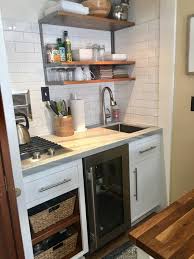 studio apartment kitchen