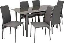 Enjoy free delivery over £40 to most of the uk, even for big stuff. Dining Table Sets With 6 Chairs Shop Online And Save Up To 54 Uk Lionshome