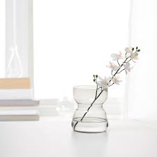 Omtanksam Vase Hellgrau Heute Noch Kaufen Ikea Osterreich In 2020 Glasvase Vase Ikea Blumen