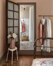 Pink And Khaki Green Bedroom And Ensuite Bathroom At The Swedish La Belle Vue Bed Breakfast In The South Of Fran Home My Scandinavian Home Luxurious Bedrooms