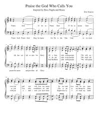 Praise the God Who Calls You (arr. Eric Estacio) by Eric Estacio Sheet  Music for SATB Choir at Sheet Music Direct
