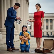 After her father's funeral, a little girl was cast out by her  stepmother—but then the millionaire arrived… The church bells tolled softly  that gray morning, echoing through the mist. Mourners gathered with