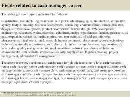 Job description in this newly created role, the manager of finance will lead a team of financial. Top 10 Cash Manager Interview Questions And Answers