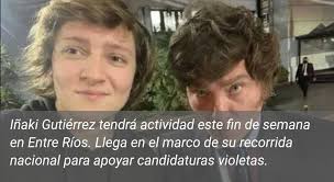 🔴 Entre Ríos: La Libertad Avanza moviliza a la juventud y prepara un  encuentro con Iñaki Gutiérrez en La Paz. El influencer estará el fin de  semana en la provincia. En la