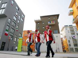 Turin is the largest city to have ever hosted a winter olympics, and was the largest metropolitan area to host them at the time. Photos Of Turin Olympic Village Now Home To 1 000 African Refugees