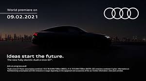 Teaser Terbaru Audi E Tron Gt 2022 Bikin Imajinasi Melayang