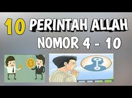Sepuluh perintah allah juga merupakan rangkaian perintah moral dan. 10 Perintah Allah Dalam Katolik Part 2 Youtube