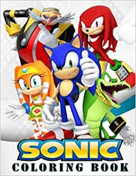 You can use our amazing online tool to color and edit the following super sonic the hedgehog coloring pages. Sonic Coloring Book Great Coloring Book For Kids And Any Fan Of Sonic Characters Book Mira 9781725001886 Amazon Com Books