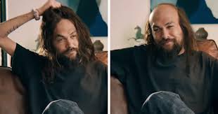 Jason momoa talks life lessons, climbing and drinking guinness. Balding Jason Momoa Takes Off His Muscles In A Freaky Super Bowl Ad Bored Panda