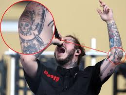 M2 cold weather composite design Post Malone S Tattoos A Complete Guide To The Singer S Body Art