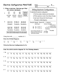 Writing electron configuration worksheet answer. 7 Printable How To Write Electronic Configuration Forms And Templates Fillable Samples In Pdf Word To Download Pdffiller