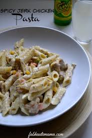 Spicy Jerk Chicken Pasta Recipe What Mj Loves Official Blog In 2020 Chicken Pasta Recipes Jerk Chicken Pasta Jamaican Recipes