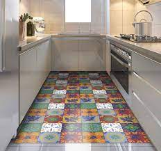 Your favorite tile shape and color is likely available in a. Colourful Mexican Tiles Kitchen Floor Tiles Tenstickers