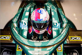 Sebastian Vettel Im Cockpit Aston Martin 2021 Poster Online Bestellen Posterlounge At