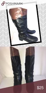 Black Boots With Brown Top Rampage Two Tone Low Boots Boots Low Boots Black Heels Low