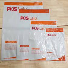 Get a quotation, ship your parcels, integrate with ecommerce platforms, enjoy attractive rates and bonus credits i want to send parcels! Pos Laju Poslaju Flyer Flyers Bag Plastic Bag With Pocket Shopee Malaysia