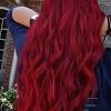 In the same vein, when your hair has a natural pigment base of a reddish tone, and you add haircolor that has a base color of red, you end up with an intensification of the red shade in the resultant color. 1