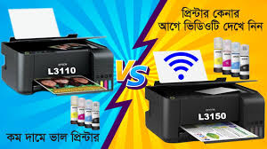 Vous pouvez également imprimer depuis. Epson L3110 Vs Epson L3150 Eco Ink Tank System All In One Printers Youtube