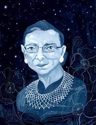 Ruth Bader Ginsburg Art Print — Rae Ritchie Surface Design & Illustration