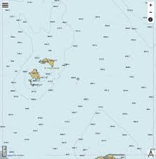 south pacific ocean tanga islands marine chart