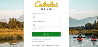 Sign in to access your capital one account(s). Cabelas Capitalone Com Manage Your Cabela S Club Credit Card Account Credit Cards Login