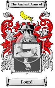 Foord Name Meaning, Family History, Family Crest & Coats of Arms