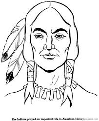When wearing the face you show others that you are. Native American Face Coloring Pages Coloring4free Coloring4free Com