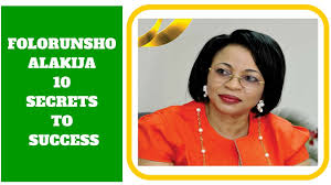 Alakija gives a graphic account of the auto accident that could have taken her life and those of for africa's richest woman and vice chairman, famfa oil, mrs modupe folorunsho alakija, it was only. Folorunsho Alakija 10 Secrets To Success Youtube