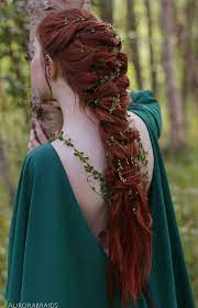 Elvish Braided Hairstyle Absolutely Beautiful Hair Styles Long Hair Styles Fantasy Hair