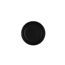 Haz que los invitados usen una pelota de tenis u otra pelota pequeña para botarlas. Plato Negro Carton 8 Unidades Comprar Online En Lacasadelasfiestas Com
