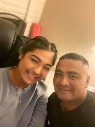 Daddy-daughter day at the temple