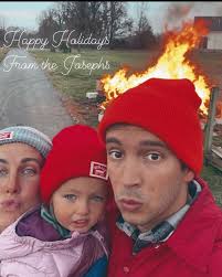 the fact that someone caught that tyler was wearing josh's jacket in the  picture is so funny 😂