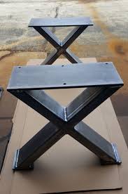 If more assembly is required instructions will be provided. 130 Metal Leg Designs Ideas Metal Furniture Steel Furniture Metal Table