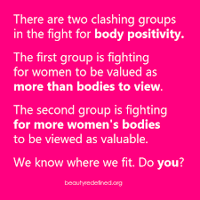 Credit courtesy of beauty redefined. Empowerment Body Positivity And The Internet Collective Shout