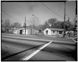 3 View Of John Hope Homes Looking West From Intersection Of Northside Drive And Mcdaniel Street Toward Block B John H Georgia History Fulton County Public