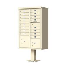 As an authority website on usps approved mailboxes, we offer a number of resources to help you select the perfect mailbox products to fit your needs, whether you're seeking a solution for a commercial property, residential property or an apartment complex. 16 Tenant Door Standard Style Cbu Mailbox Pedestal Included Type 3 Usps Approved Mailboxes 1570 16af