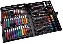 Opening A Brand New Art Set And Seeing Everything Perfectly Laid Out Art Set Childhood Old School Toys