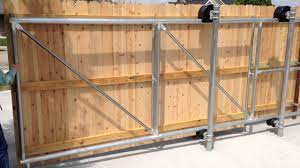 Want a steel gate frame wider, taller, or stronger, or one that slides? Cantilever Gate Youtube Sliding Gate Gate Kit Wooden Fence Gate