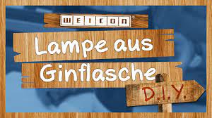 Plastik flaschen lampe lilli green. Diy Lampe Aus Einer Gin Flasche Selber Bauen Weicon Youtube