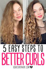 5 Step Guide To Better Curl Care In 2021 Long Hair Tips Curly Hair Styles Curly Hair Tips