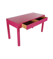 It just that i'm spending more and more time at my desk, and need something bigger. Mid Century Modern Parsons Console Table Or Desk In Hot Pink Or Fuschia Laminate At 1stdibs