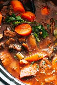 Slow Cooker Beef Stew Rich And Hearty Stew Packed With Melt In Your Mouth Beef Chun Slow Cooker Beef Stew Slow Cooker Recipes Beef Stew Easy Beef Stew Recipe